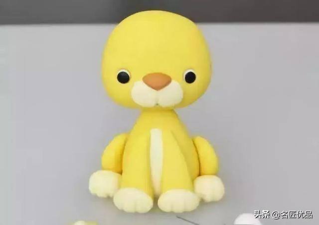 彩泥手工制作（幼儿园亲子手工：狮子手工制作图解）