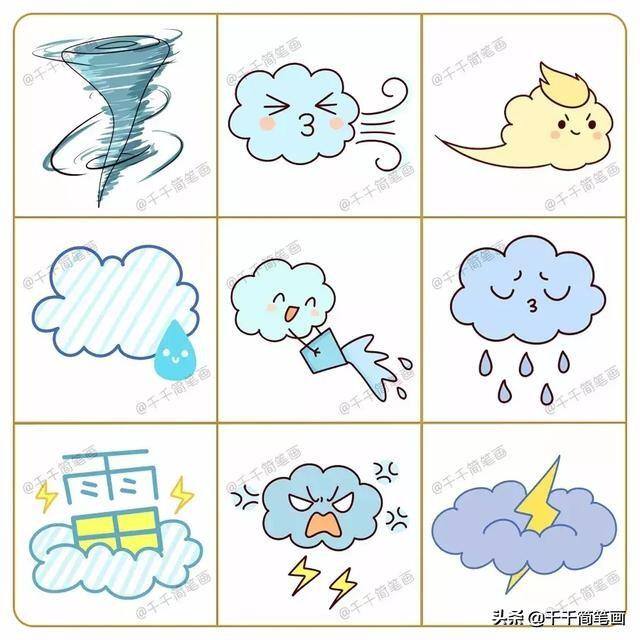 好看的画画图片大全（手帐素材集中营：动物、美食、旅游、花草、人物都在这里，一次画个够，转存轻松做手帐~）