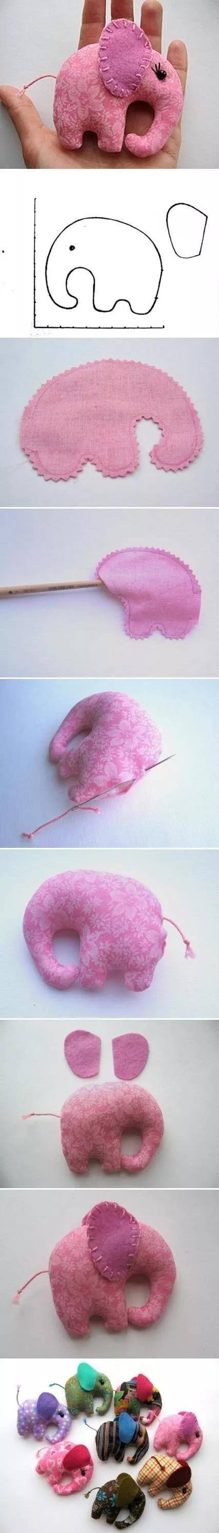 手工制作小玩具（旧衣服不要扔，这样做成抱枕，孩子都爱不释手！）