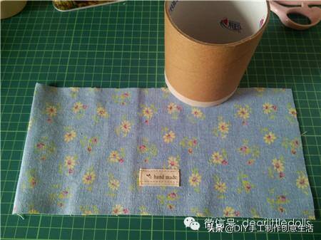 废物利用手工制作笔筒（卷纸芯改造笔筒教程）