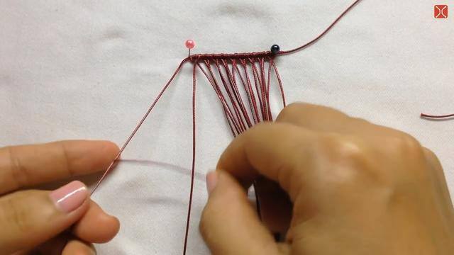 银杏叶在家加工方法（手工编织银杏叶钥匙链吊坠教程）