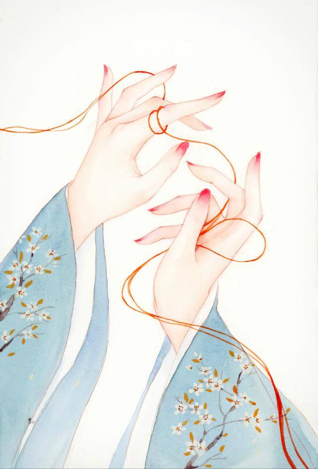 画画简单漂亮古风人物（喜欢古风手绘图吗？古风女子画法过程图）
