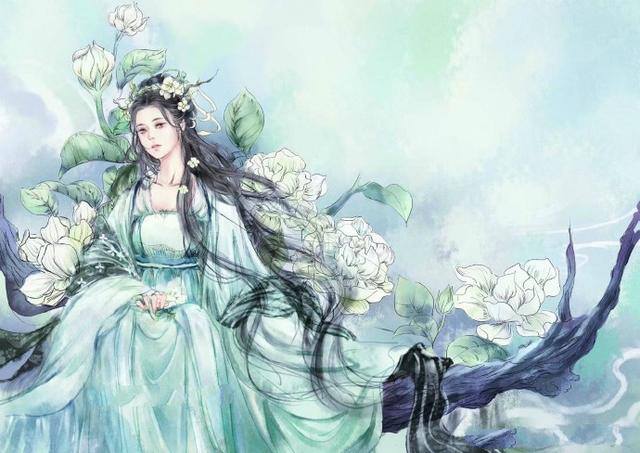 画画简单漂亮古风人物（喜欢古风手绘图吗？古风女子画法过程图）