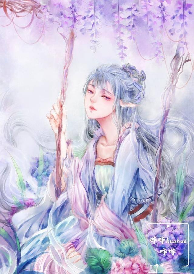 画画简单漂亮古风人物（喜欢古风手绘图吗？古风女子画法过程图）
