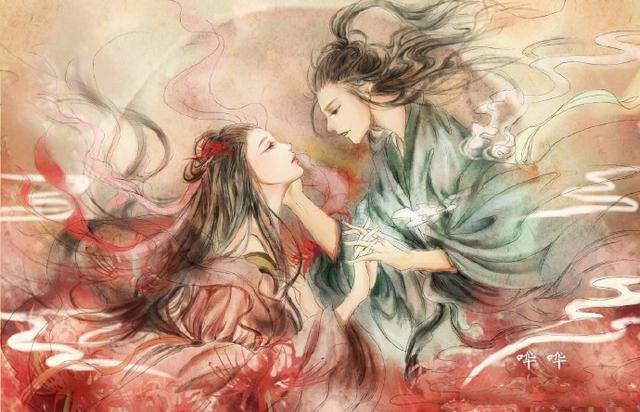 画画简单漂亮古风人物（喜欢古风手绘图吗？古风女子画法过程图）