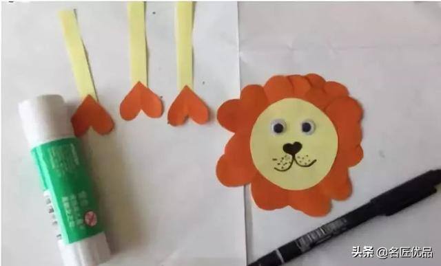 彩泥手工制作（幼儿园亲子手工：狮子手工制作图解）