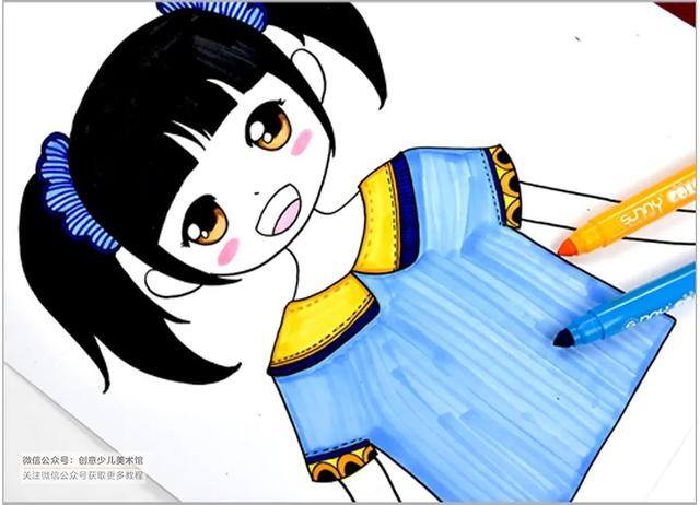 简单又好看的画画（教师节绘画教程）