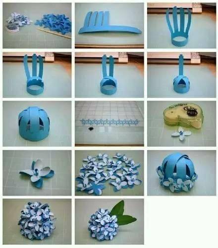 手工做花（手把手教你做一朵好看的纸花）