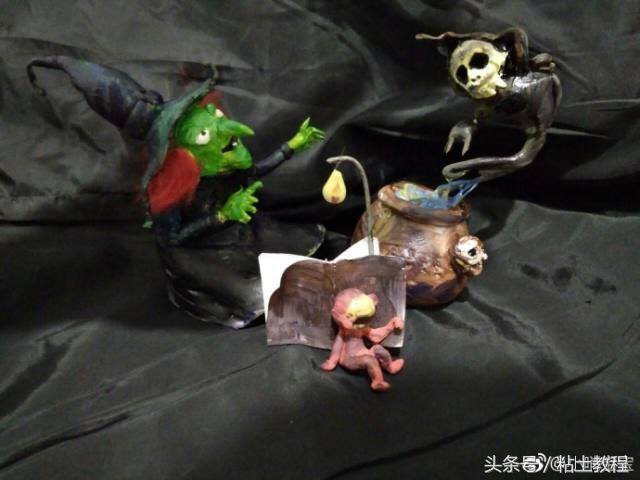 彩泥手工制作视频教程（粘土次元的穿越之门已经为你开启）