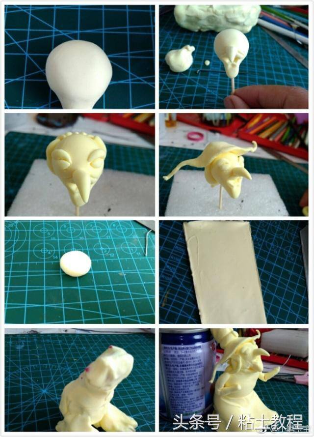 彩泥手工制作视频教程（粘土次元的穿越之门已经为你开启）