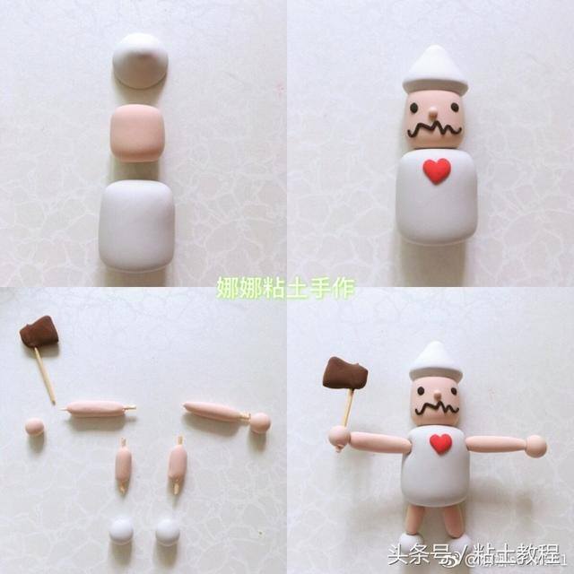 彩泥手工制作视频教程（粘土次元的穿越之门已经为你开启）