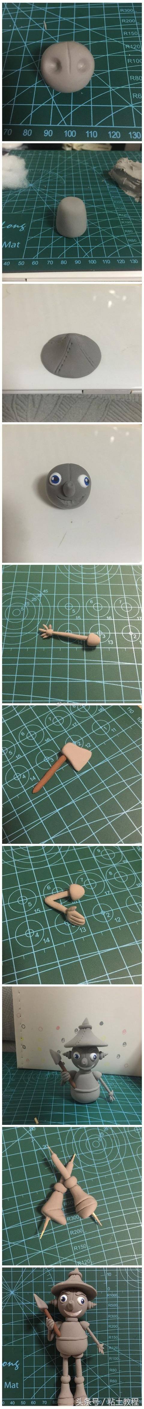 彩泥手工制作视频教程（粘土次元的穿越之门已经为你开启）