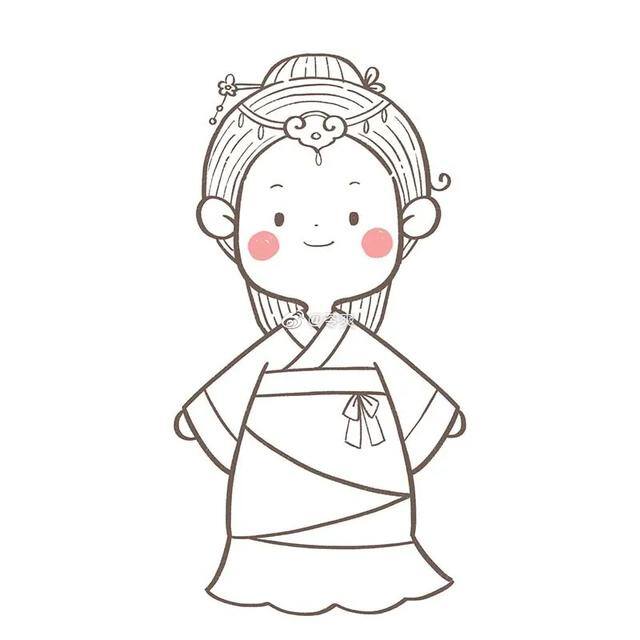 古风女子绘画（手残党也能轻松学会画古风人物！）