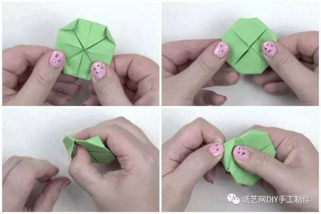 荷花手工制作（荷花折纸教程：少女心的吊饰水晶球）