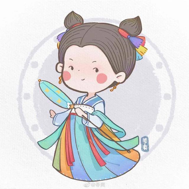 古风女子绘画（手残党也能轻松学会画古风人物！）