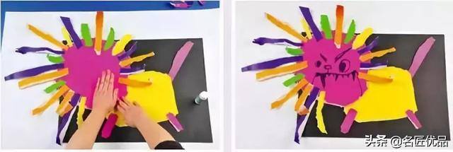 彩泥手工制作（幼儿园亲子手工：狮子手工制作图解）