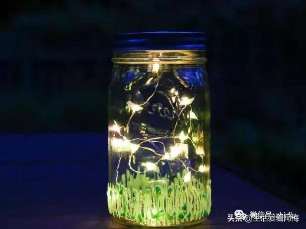 简单手工制作（小房子装饰led灯）