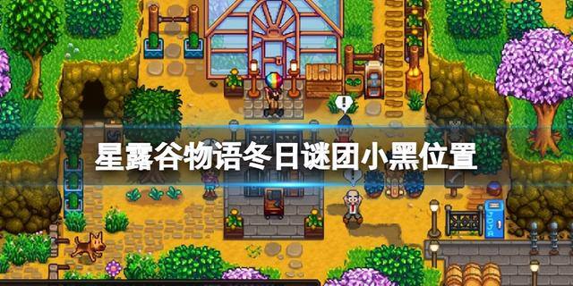 星露谷物语秘密纸条25（星露谷物语冬日谜团小黑位置介绍）