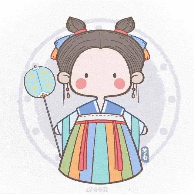 古风女子绘画（手残党也能轻松学会画古风人物！）