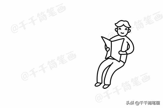 简笔画简单好看易画（亲子涂色画之科幻宇航员）