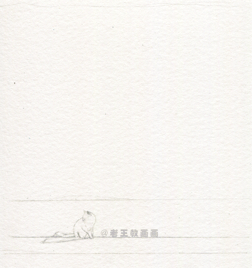 画画怎么画的好看又简单（彩铅风景（范画原图展示））