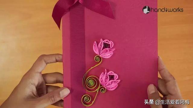 教师节手工贺卡怎么做（还在纠结贺卡怎么做？用丝带衍纸，就能轻松diy一份（附教程））