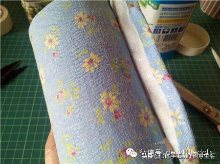 废物利用手工制作笔筒（卷纸芯改造笔筒教程）