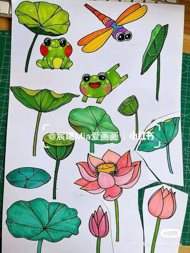 好看的画马克笔（夏天来了，我们一起来画画吧）
