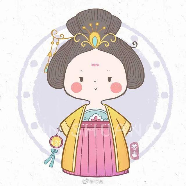 古风女子绘画（手残党也能轻松学会画古风人物！）
