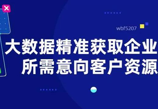 精准营销行业（大数据是什么）