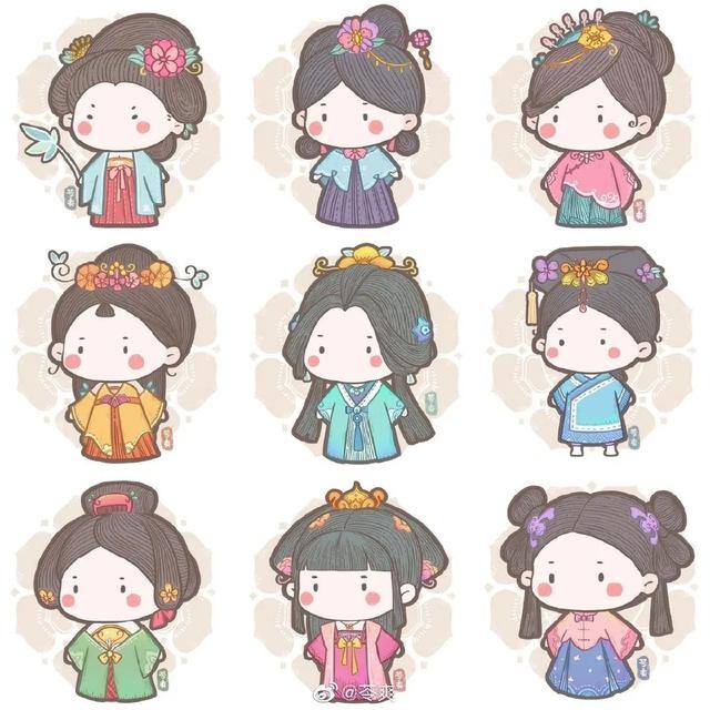 古风女子绘画（手残党也能轻松学会画古风人物！）