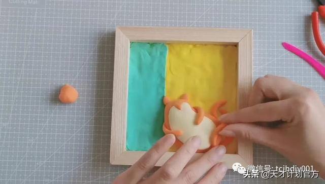 手工粘土制作简单又漂亮（小狐狸粘土画教程）