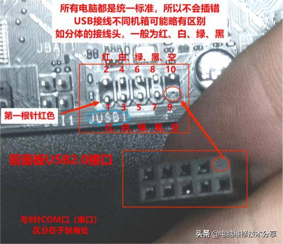 电脑怎么连接（组装电脑前面板的接线方法）