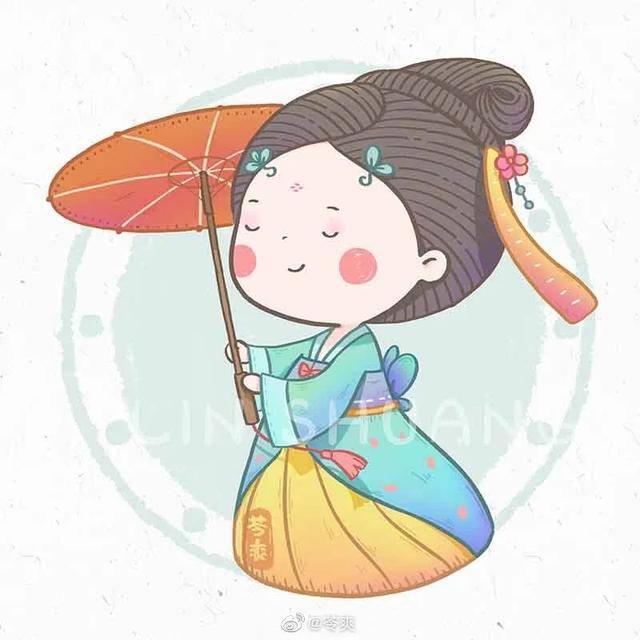古风女子绘画（手残党也能轻松学会画古风人物！）