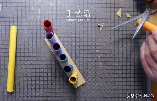 小乐器制作方法简单手工（用卡纸和硬纸板自制排箫的教程，简单又好玩）