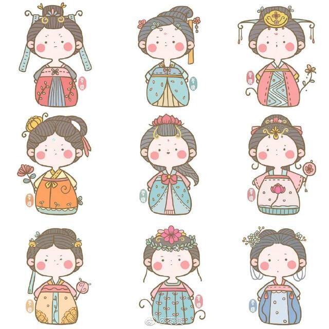 古风女子绘画（手残党也能轻松学会画古风人物！）