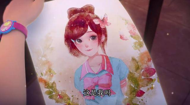 冰公主怎么画简单又漂亮（叶罗丽剧情中被画成画的叶罗丽角色，冰公主和水王子很神似）