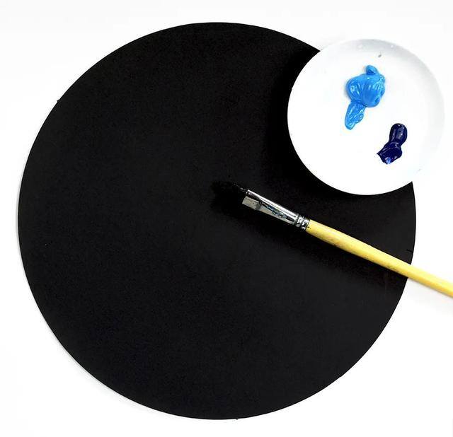 儿童画夏天简单又漂亮（夏夜里的萤火虫）