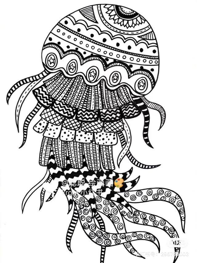 春夏秋冬的画又简单又漂亮（小朋友的线描作品欣赏）