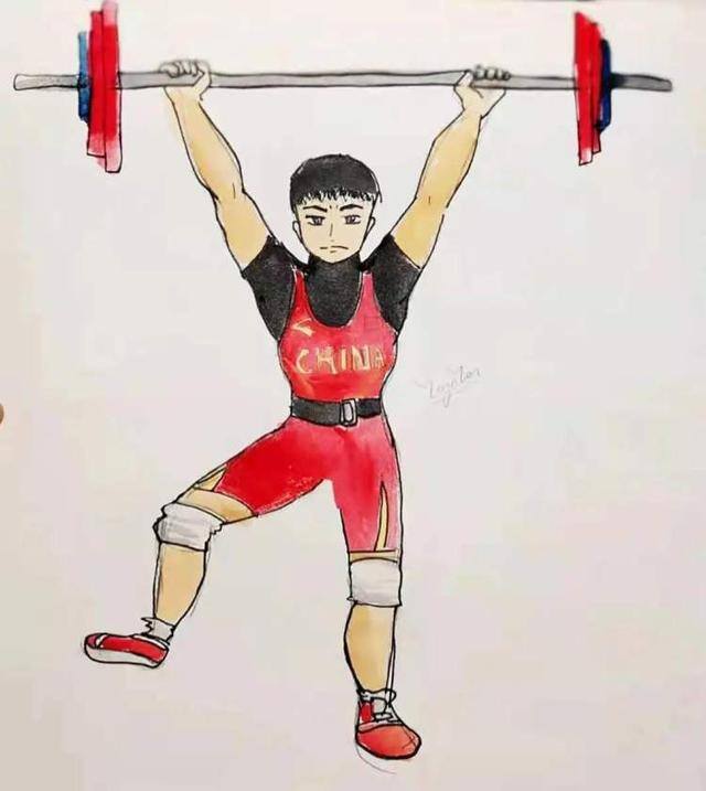 开学画什么好看又简单（“击剑小能手”画出奥运组图漫画）