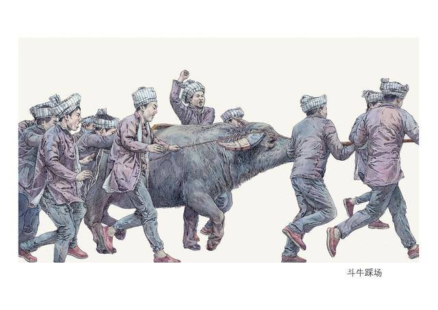 绘画作品一等奖（《夜郎传说》获奖作品）