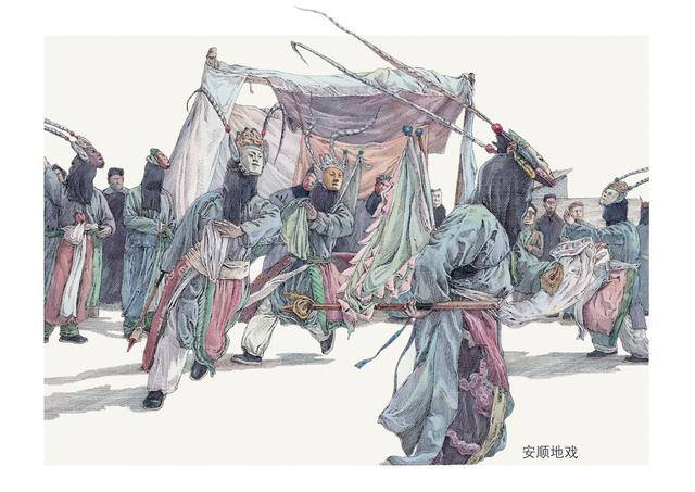 绘画作品一等奖（《夜郎传说》获奖作品）