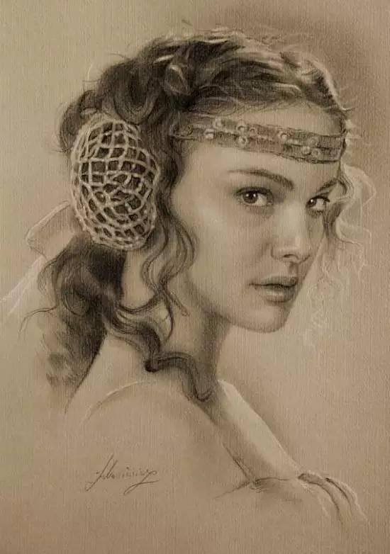 手绘画图片大全（一只铅笔画出了千百种风格！）
