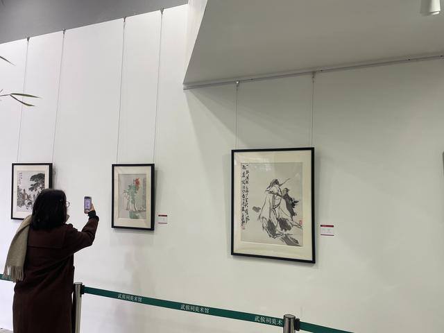 画画大全 美术（“明园雅集——壬寅年中国画作品展”在成都武侯祠博物馆开幕）