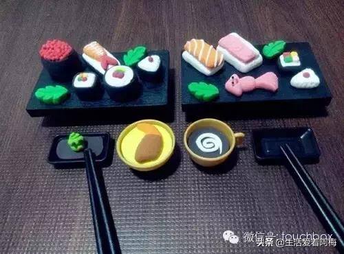 手工的制作（来的东西颜值丰富且逼真成品，diy的视觉效果极佳）