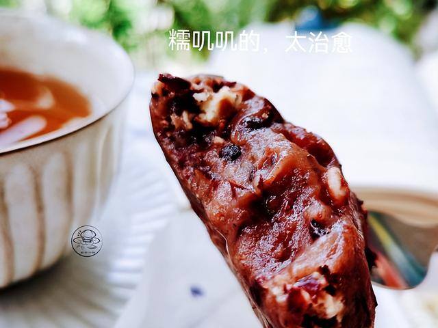 家庭自制粘豆包（红豆、红枣、葡萄干，不加糖做出的粘豆包香甜软糯不腻不齁嘴）
