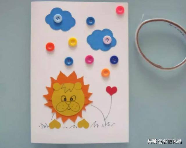 彩泥手工制作（幼儿园亲子手工：狮子手工制作图解）
