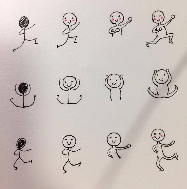 如何画人物简单又好看（人物简笔画速成教程）