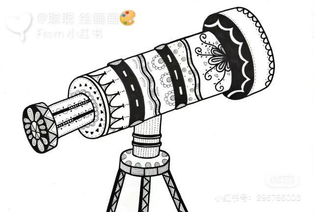 春夏秋冬的画又简单又漂亮（小朋友的线描作品欣赏）