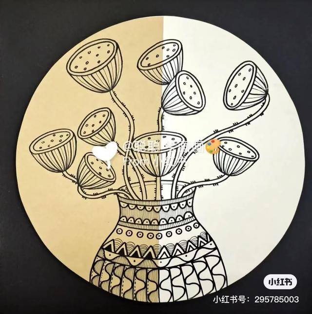春夏秋冬的画又简单又漂亮（小朋友的线描作品欣赏）